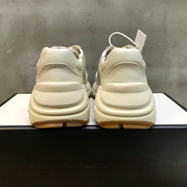 Gucci Stripe Rhyton Dad Sneakers 619895Spring/Summer 2020 Collection, White Women Shoes - Image 2