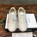 Gucci Stripe Rhyton Dad Sneakers 619896 Spring/Summer 2020 Collection, White Women Shoes