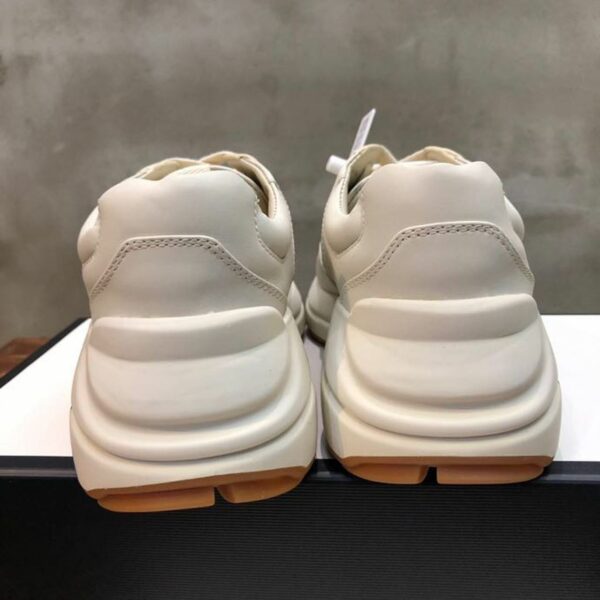 Gucci Stripe Rhyton Dad Sneakers 619896 Spring/Summer 2020 Collection, White Women Shoes - Image 2