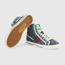 Gucci Tennis 1977 High Top Sneaker Blue