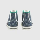 Gucci Tennis 1977 High Top Sneaker Blue