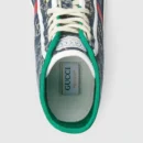 Gucci Tennis 1977 High Top Sneaker Blue
