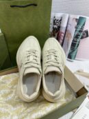 Gucci Tiger Women's Rhyton Sneaker Beige Women Shoes