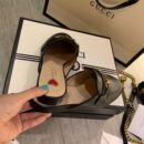 Gucci Web Princetown MulesSpring/Summer Collection Black Women Shoes