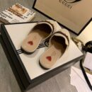 Gucci Web Princetown MulesSpring/Summer Collection White Women Shoes