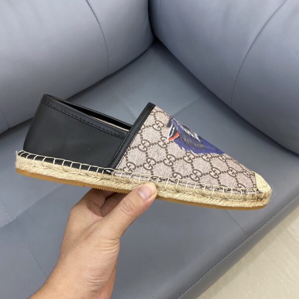 Gucci Wolf Print GG Espadrille Flats EU36-45 - Image 5