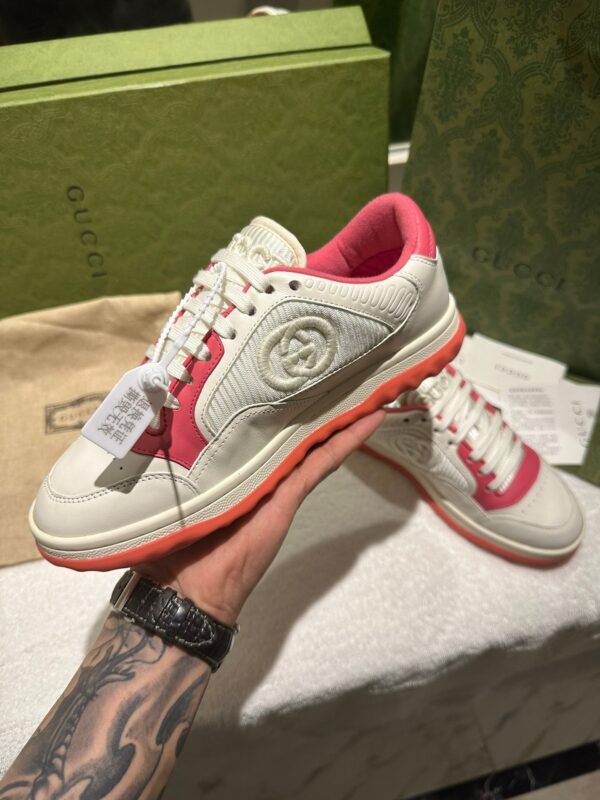 Gucci Women's MAC80 Sneaker Pink White EU35 - EU45 - Image 7