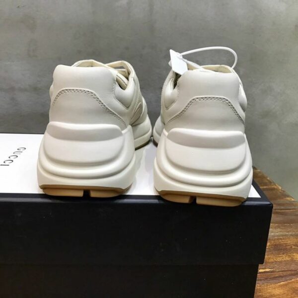 Gucci Worldwide Rhyton Dad Sneakers 619896Spring/Summer 2020 Collection, White Women Shoes - Image 6