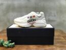 Gucci Worldwide Rhyton Dad Sneakers 619896Spring/Summer 2020 Collection, White Women Shoes