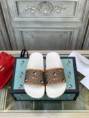 Gucci x Disney Pool Slides Spring/Summer 2020 Collection, Brown Women Shoes