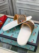 Gucci x Disney Pool Slides Spring/Summer 2020 Collection, Brown Women Shoes