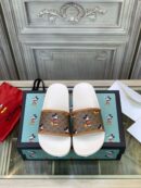 Gucci x Disney Pool Slides Spring/Summer 2020 Collection, Brown Women Shoes