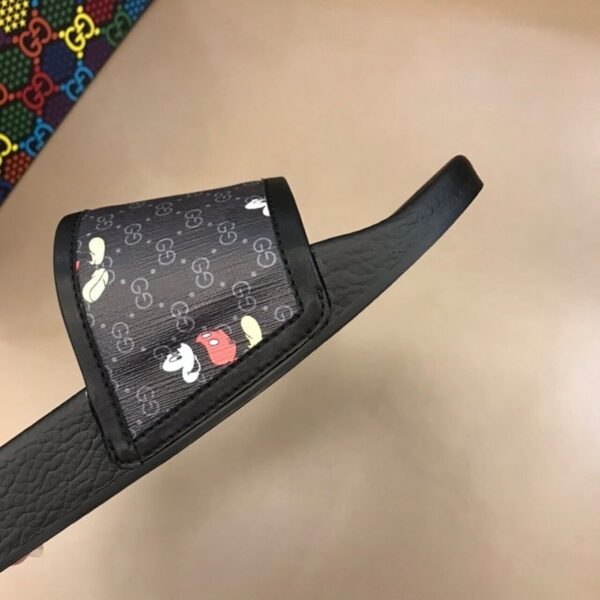 Gucci x Disney Slide SandalsSpring/Summer 2020 Collection, Black Women Shoes - Image 6