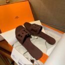 Hermes Aloha PVC Jelly Sandals Spring /Summer 2020 Collection, Burgundy