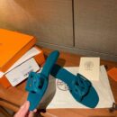 Hermes Aloha PVC Jelly Sandals Spring /Summer Collection Malachite