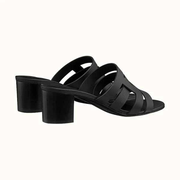 Hermes Amica Sandal Noir - Image 3