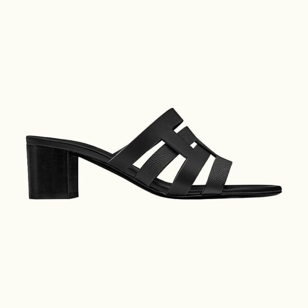 Hermes Amica Sandal Noir - Image 2