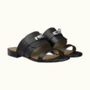 Hermes Avenue Sandal Noir