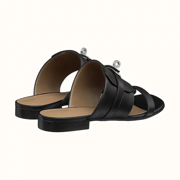 Hermes Avenue Sandal Noir - Image 3