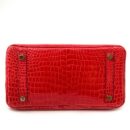Hermes Birkin 25 Crocodile Porosus Bougainvillier GHW