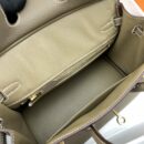 Hermes Birkin 25 Nata Swift Gold Hardware Brown