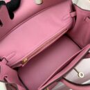 Hermes Birkin 25 Nata Swift Gold Hardware Pink