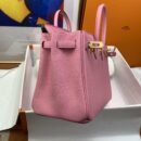 Hermes Birkin 25 Nata Swift Gold Hardware Pink