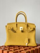 Hermes Birkin 30 Nata Swift Gold Hardware Yellow