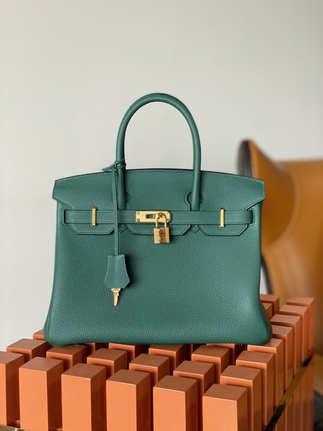 Hermes Birkin 30 Nata Swift Silver Hardware