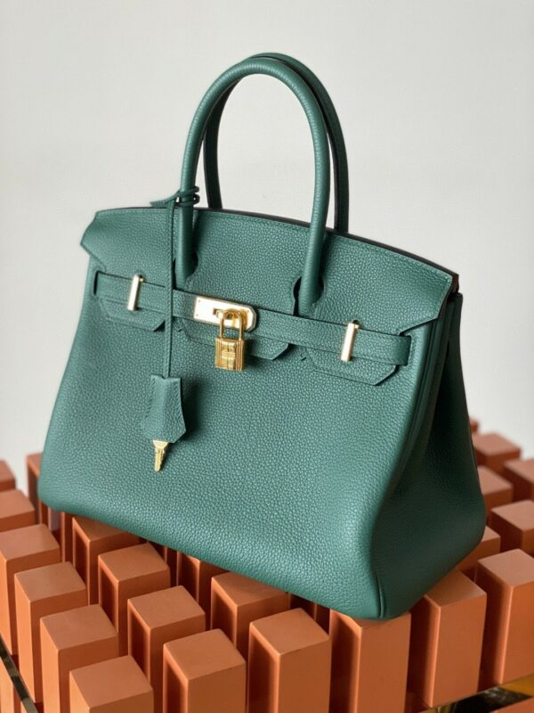 Hermes Birkin 30 Nata Swift Silver Hardware - Image 4