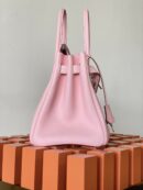 Hermes Birkin 30 Nata Swift Silver Hardware Pink