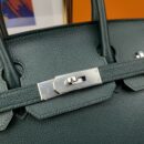 Hermes Birkin 30 Nata Swift Silver