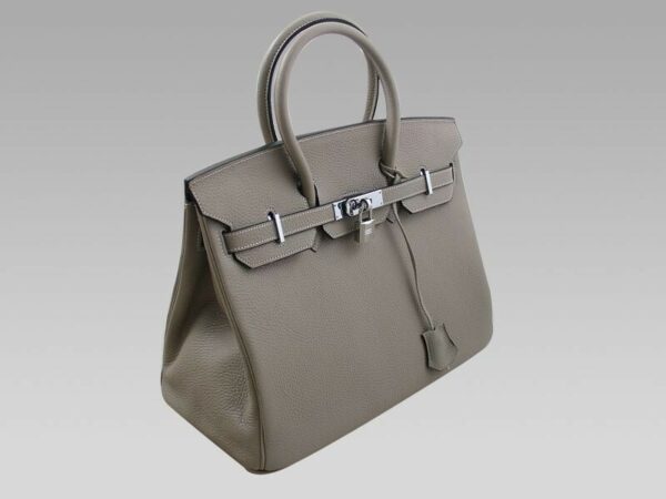 Hermes Birkin 30 Togo Leather Grey - Image 2