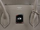 Hermes Birkin 30 Togo Leather Grey