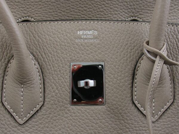 Hermes Birkin 30 Togo Leather Grey - Image 10