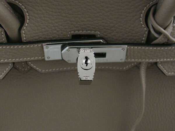 Hermes Birkin 30 Togo Leather Grey - Image 6