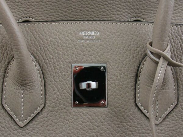 Hermes Birkin 30 Togo Leather Grey - Image 5