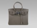 Hermes Birkin 30 Togo Leather Grey
