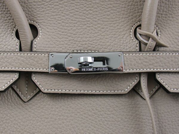 Hermes Birkin 30 Togo Leather Grey - Image 9
