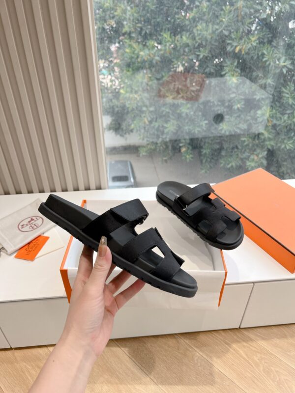 Hermes Black Sandal - Image 3
