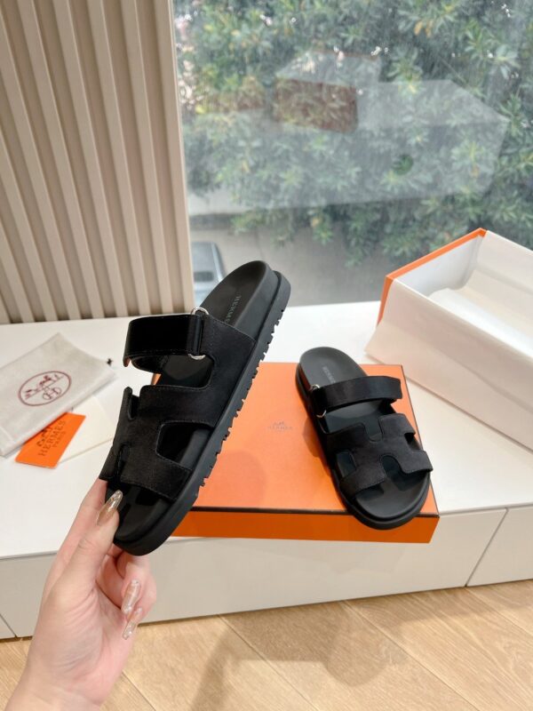 Hermes Black Sandal - Image 5