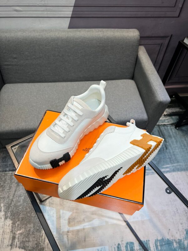 Hermes Bouncing Sneakers Low Sports White - Image 3
