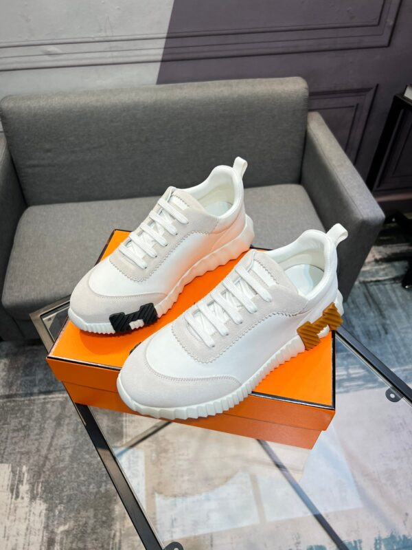 Hermes Bouncing Sneakers Low Sports White - Image 2