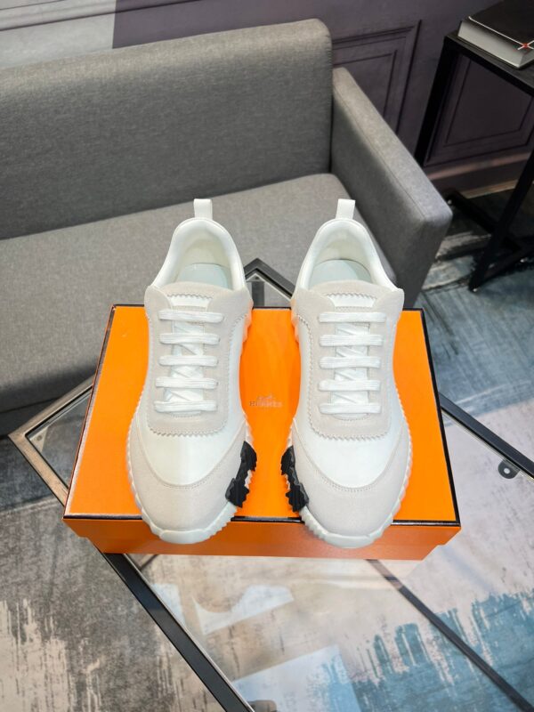 Hermes Bouncing Sneakers Low Sports White - Image 4