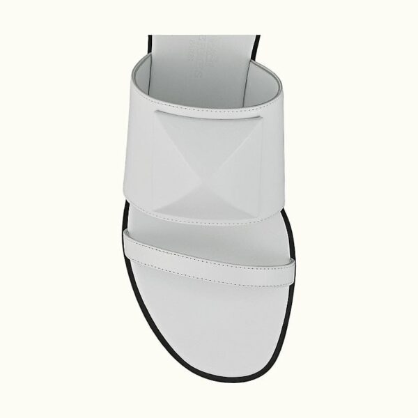 Hermes Caia Sandal Blanc - Image 4