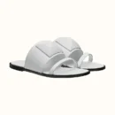 Hermes Caia Sandal Blanc