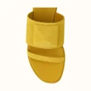 Hermes Caia Sandal Jaune Citron