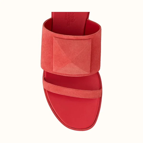 Hermes Caia Sandal Rouge Corazon - Image 4