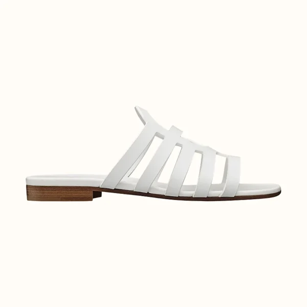 Hermes Camelia Sandal Blanc - Image 3