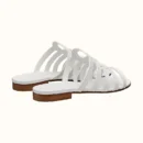 Hermes Camelia Sandal Blanc